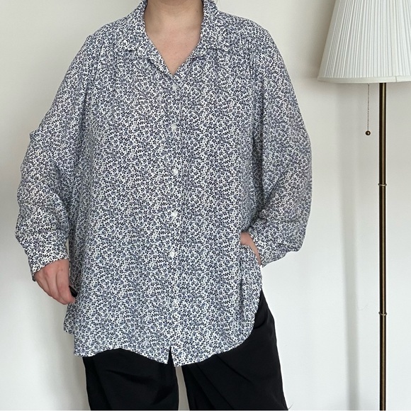 3/50$ Blouse H&M L/XL / XXL 20-22 plus size - Picture 3 of 7